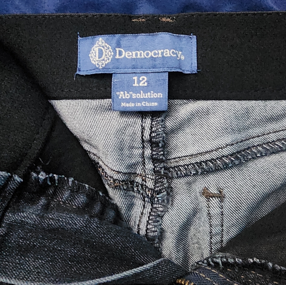Democracy Dark Blue Denim Skinny Jeans